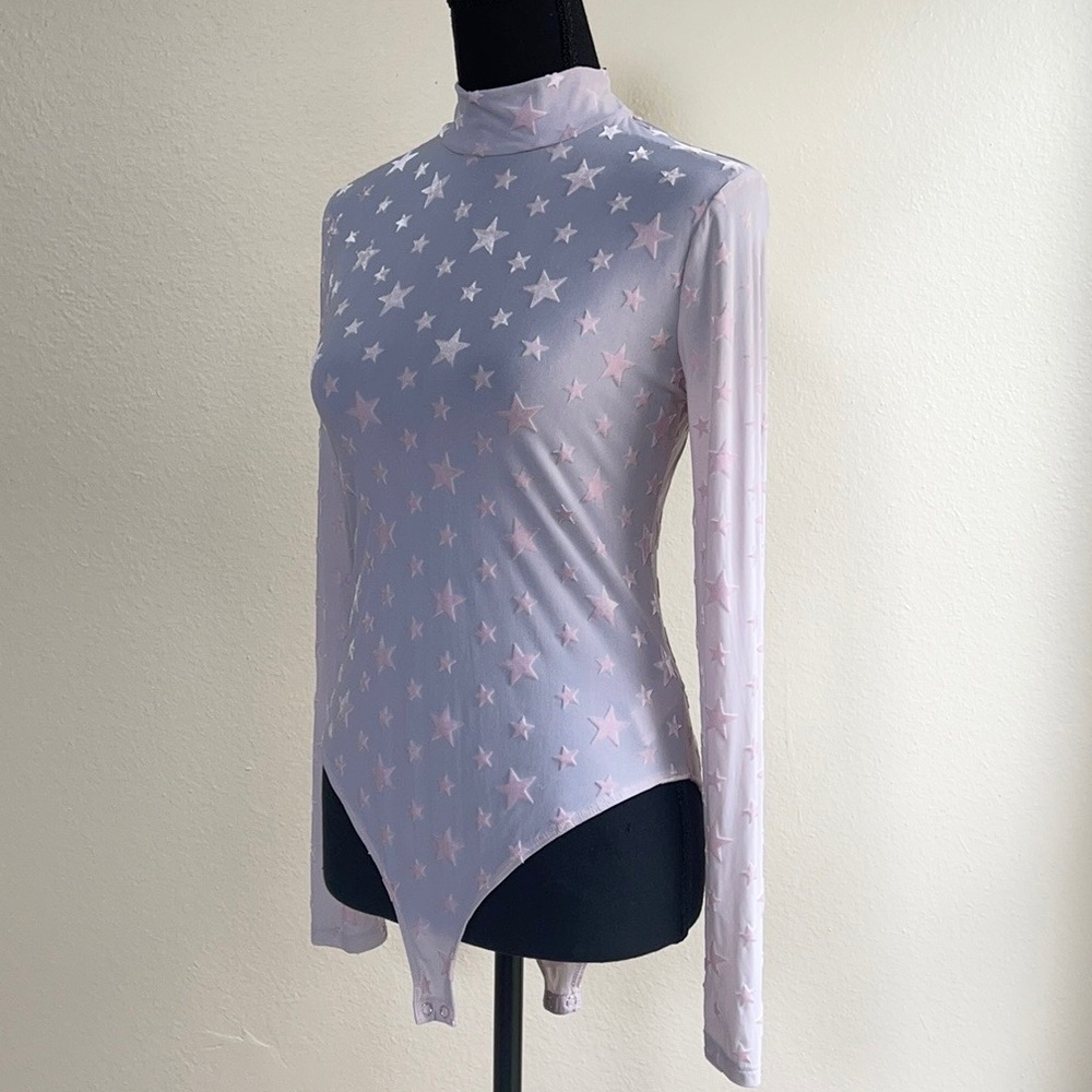 Star Textured Bodysuit